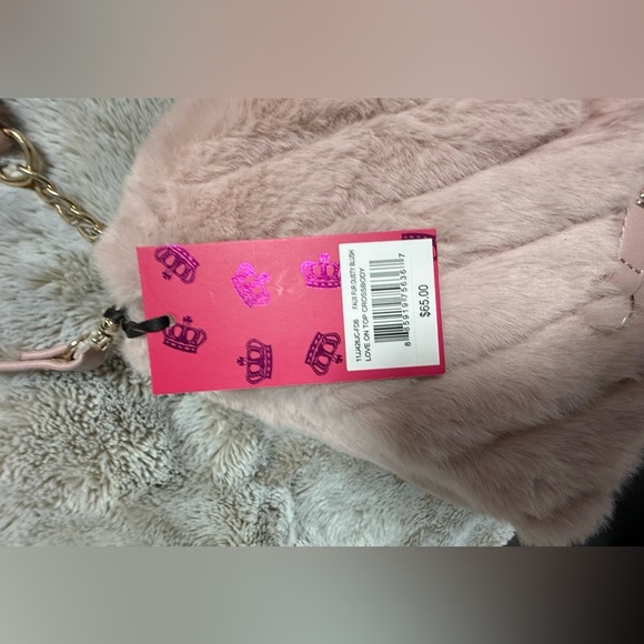 NEW Juicy Couture Blush Quilted Crossbody Bag - Picture 9 of 12